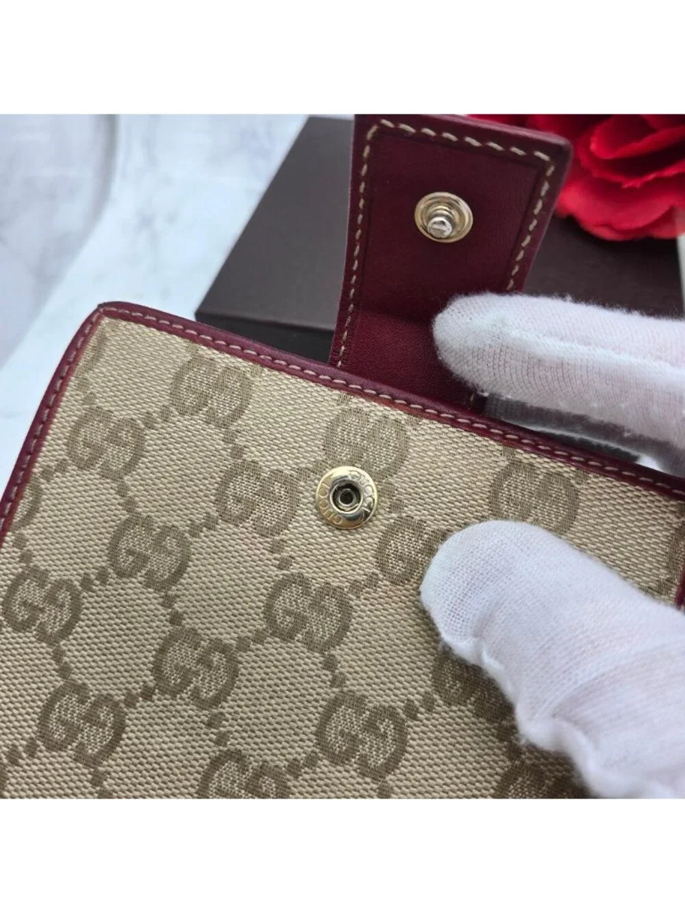 Gucci Bifold Wallet GG Canvas - Picture 15 of 15